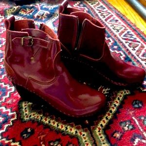 One of a Kind No 6 Patent clog boots